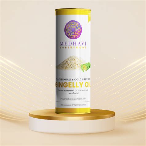 Buy Wood Cold Pressed Sesame Oil Online | 100% Pure & Natural – Medhavi ...