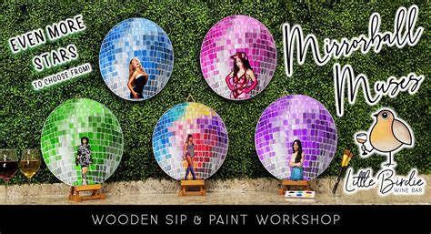 Mirrorball Muses | Wooden Sip & Paint Workshop , 6060 Broadview Road ...