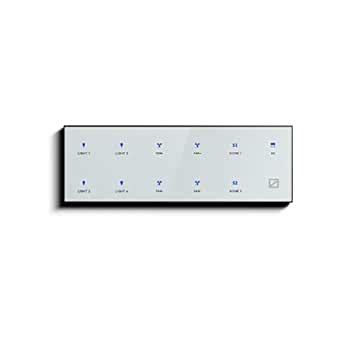 Zemote 8 Module White Glass Touch Switch : Amazon.in: Computers ...