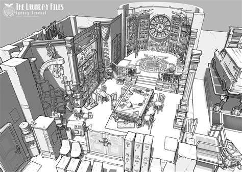 Satchit Basu - The Laundry Files - Agency Armory Cutaway