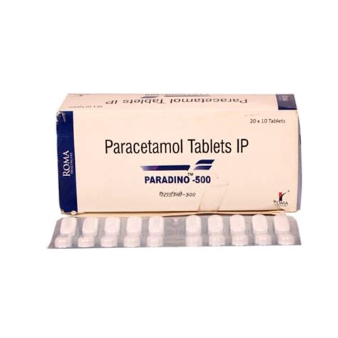 PARADINO-500 Tablets Roma Healthcare