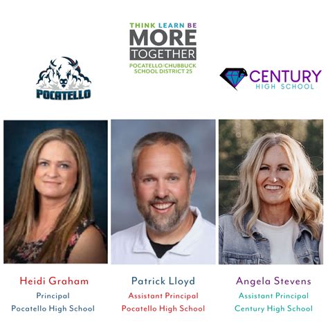 PCSD 25 Announces New Leadership for Pocatello and Century High Schools ...