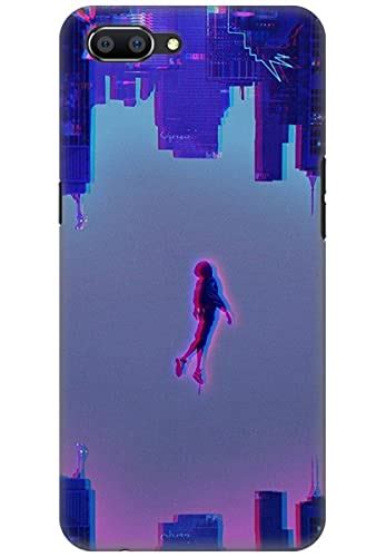 AMEZ Aesthetic Flying Person Printed Back Cover Phone Case for Realme ...