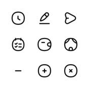 Muted Generic black outline icon | Freepik