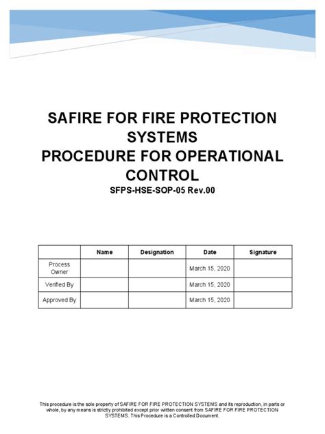 Image result for Operational Control Procedure