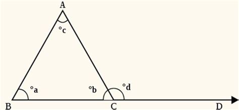 an exterior angle of a triangle is 130 degree and one of the interior ...