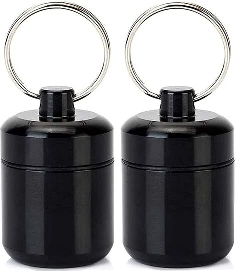 Amazon.com: Pill Keychain Holder - Small Pill Box Waterproof Pill Fob ...