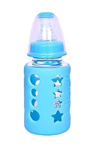 Buy Mastela High Borosilicate Glass Feeding Bottle/Feeder with Premium ...
