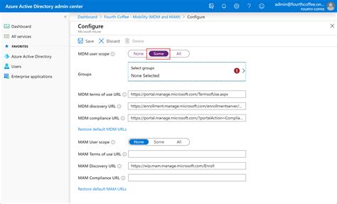 Image result for Configuring Automatic Enrollment Intune
