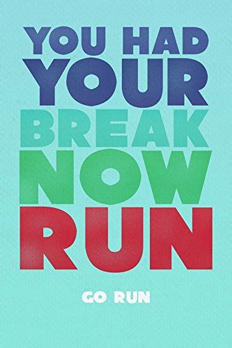 PosterGully - Go Run Wall Art Poster 12 x 18 Inch : Amazon.in