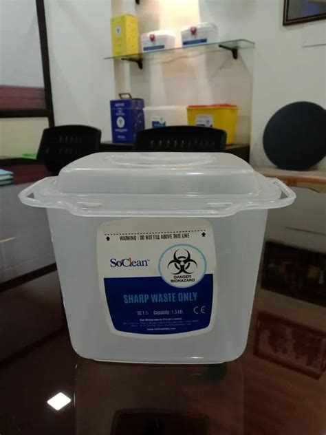 Sharps Disposal Container - SoClean Sharps Containers (SC-26W ...