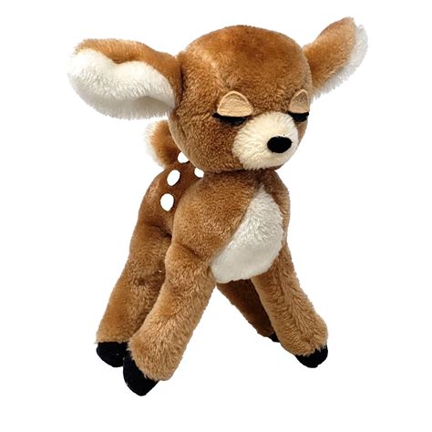 Vintage 1974 R Dakin Spotted Fawn Deer Bambi Plush Animal 10" H Korea ...