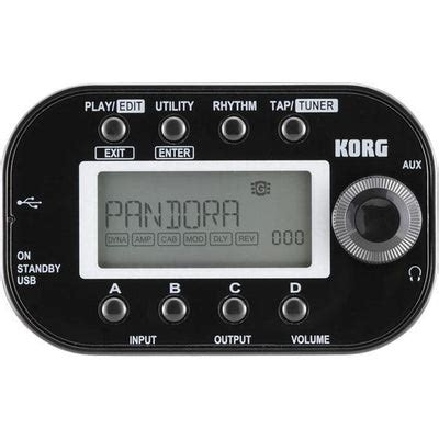 Korg Pandora Mini PXMINI Guitar Multi-Effects Processor – BAJAAO.COM