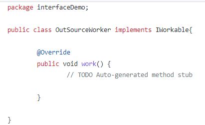 Image result for Interfaces in Java Example