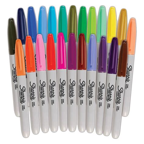 How Many Sharpie Colors Are There at Andrew Mckeown blog