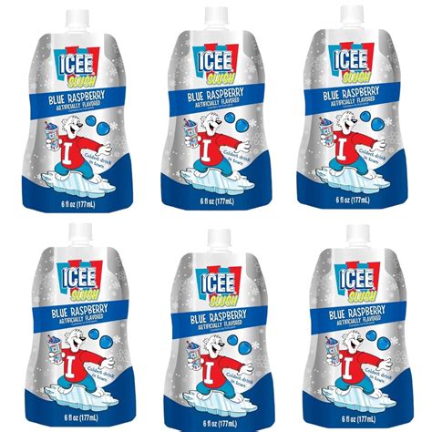 Blue Raspberry Icee Blue Raspberry Icee Cotton Candy 2oz Tub (48
