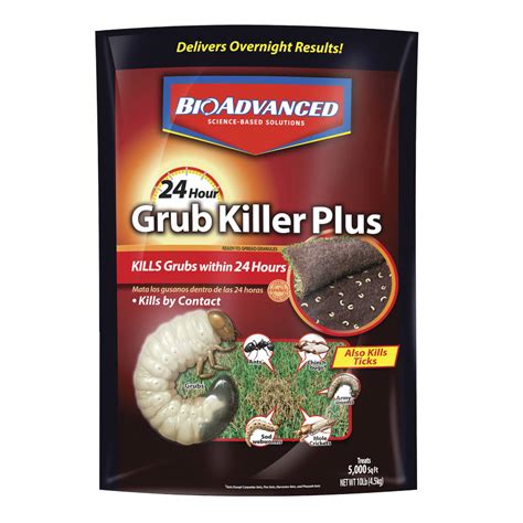 BioAdvanced BY700740M 10-Pound 24-Hour Grub Killer Plus Granules at ...