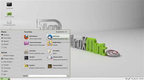 Image result for Linux Mint Main Menu