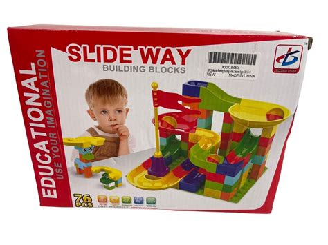 Buy Marble Run Set Activities Track Game Building Blocks Ages 3-8 (76 ...