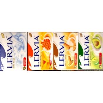 LERVIA - 100% IMPORTED BATHING SOAP - 10 Pieces @ 50% Discount