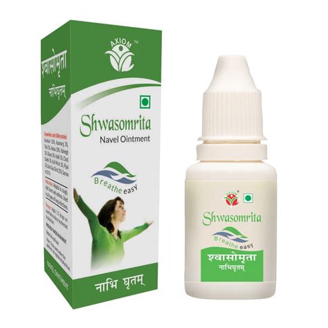 Axiom Swasomrita Navel Ointment 15ml (Pack of 4) | Helpful in ...