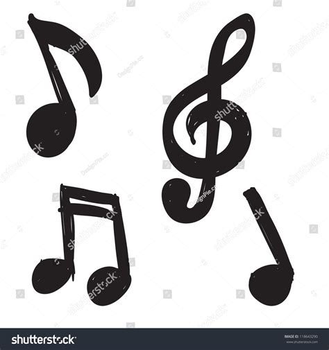 Hand Drawn Music Notes 的图像结果
