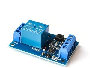 Flyrobo 12V Single Bond Button Bistable Relay Module Electronic ...
