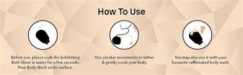 Buy niki28 2 Pair Exfoliating Body Gloves Bath Scrub Wash Mitts Skin ...