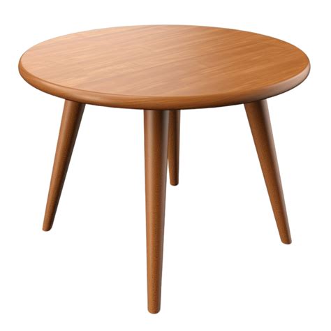 AI generated Round wooden vintage table clip art 34882545 PNG