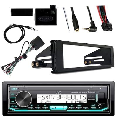 Buy JVC Marine Radio Stereo Bluetooth Receiver Bundle with Adapter ...