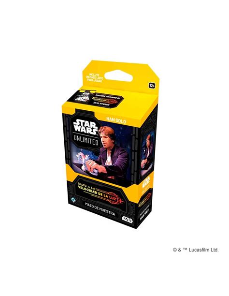 Star Wars: Unlimited - Jump to Lightspeed Spotlight Deck Han Solo (SPANISH)