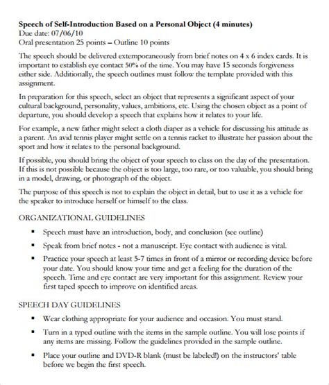 Image result for My Self Introduction Speech Examples