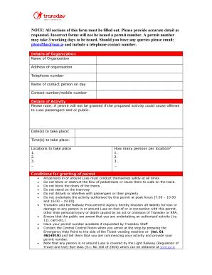 Fillable Online NOTE All sections of this form must be filled out ...