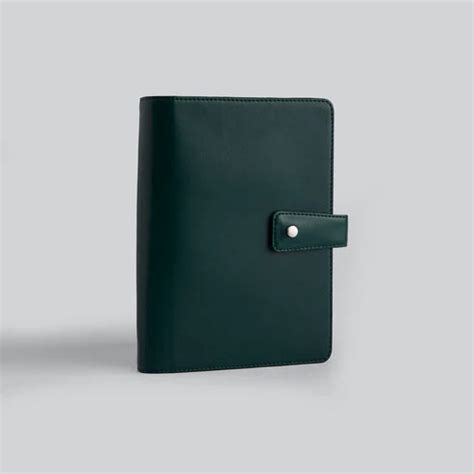 mypaperclip Classic Organiser – Model L3 (Green) | Handcrafted Vegan L ...