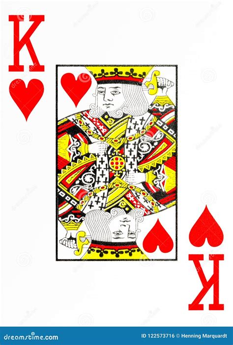 King Of Hearts Card