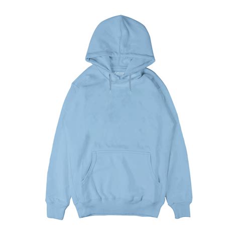 Baby Blue Plain Hoodie – SLATE HASH