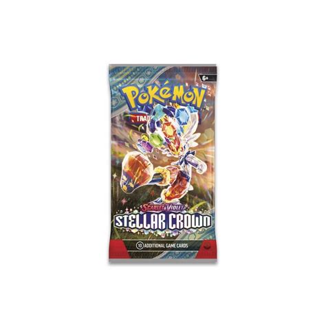 Pokémon TCG: Scarlet & Violet-Stellar Crown Booster Pack (10 Cards ...