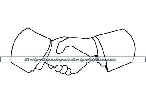 Business Handshake SVG 的图像结果