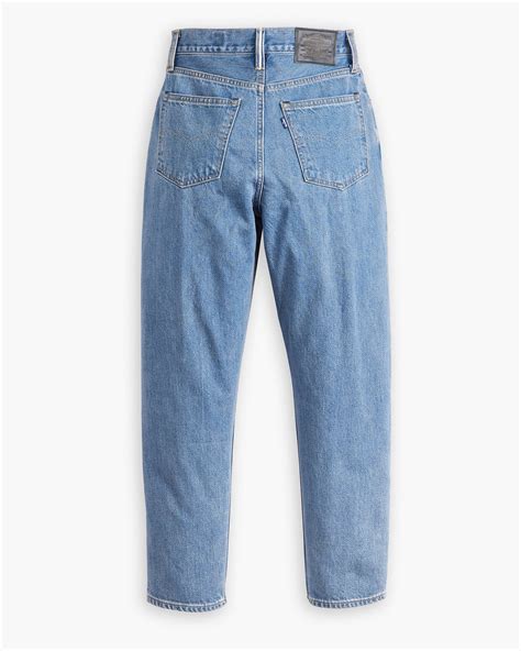 Japanese Selvedge High Rise Boyfriend Women's Jeans - Medium Wash ...