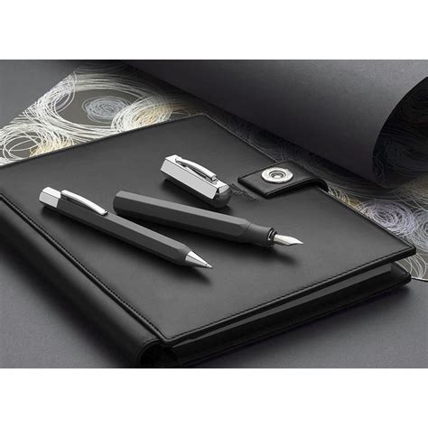 Faber-Castell Ondoro Graphite Black Roller Ball Pen 147517