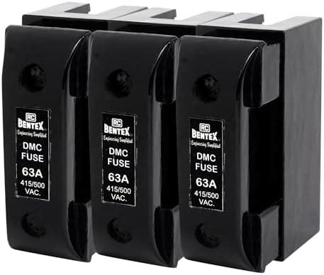 RC BENTEX DMC Kit Kat Fuse 63 Amp 415 Volt, Z06D0000087 (Pack of 3 ...
