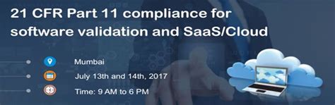 21 CFR Part 11 compliance for software validation and SaaS/Cloud, The ...