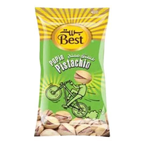أفضل أكياس فستق بوبين، 13 غرام Best Popin Pistachios Pouch, 13g