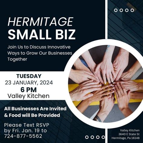 Hermitage Small Business Summit: A Call for Collaboration, Valley ...