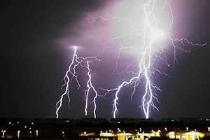 Yellow Alley Nature Wall Sticker Poster|Thunder Lightning Poster ...