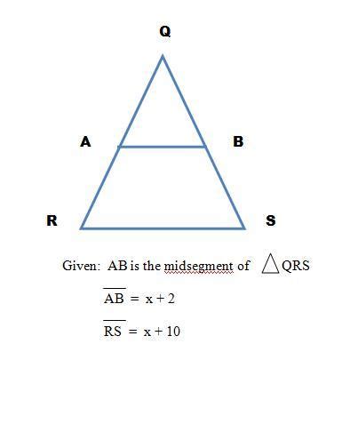 Using the given information, solve for x. What is the length of AB ...