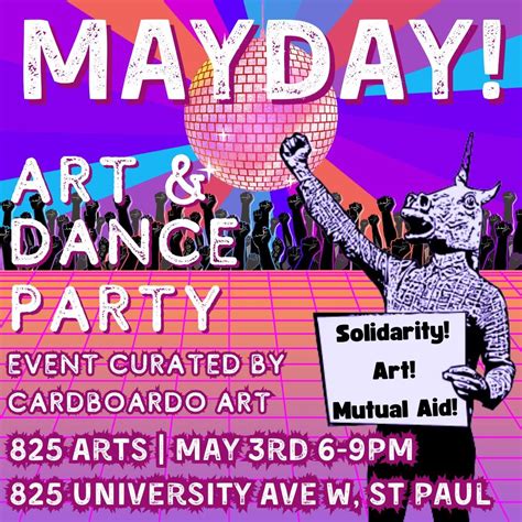 MAY DAY ART & DANCE PARTY!, 825 University Ave W, Saint Paul, MN ...