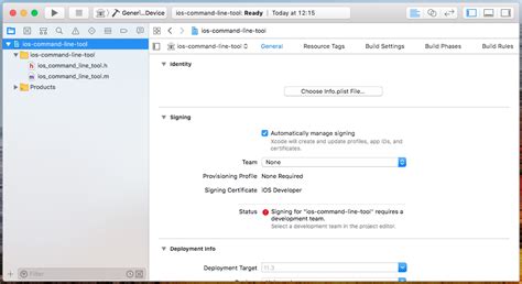 iOS Command Line 的图像结果
