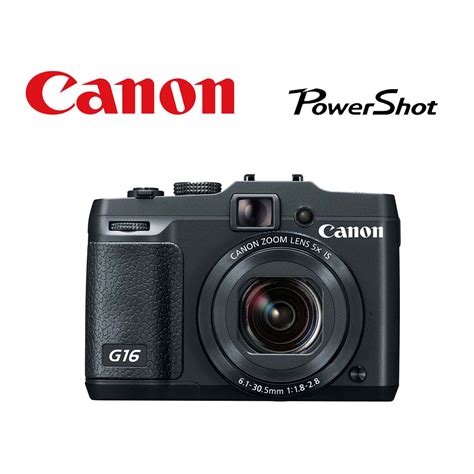 Canon G16 PowerShot Digital Camera - Mega City