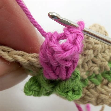 Image result for Crochet Pattern Small Rosebud